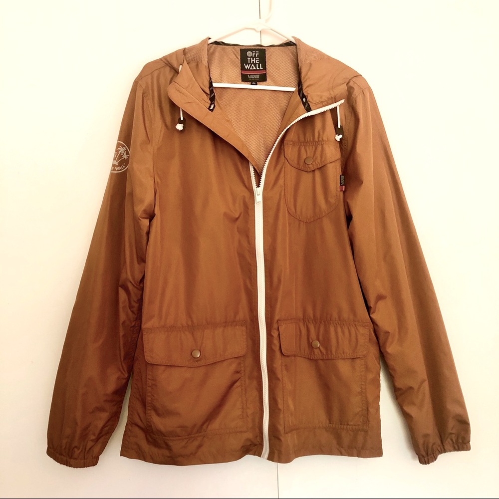 Vans Joel Tudor Seahaven Windbreaker in Copper